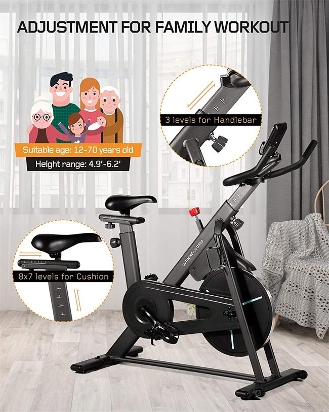 Exercise Bike for Home Indoor Cycling Fitness Bike