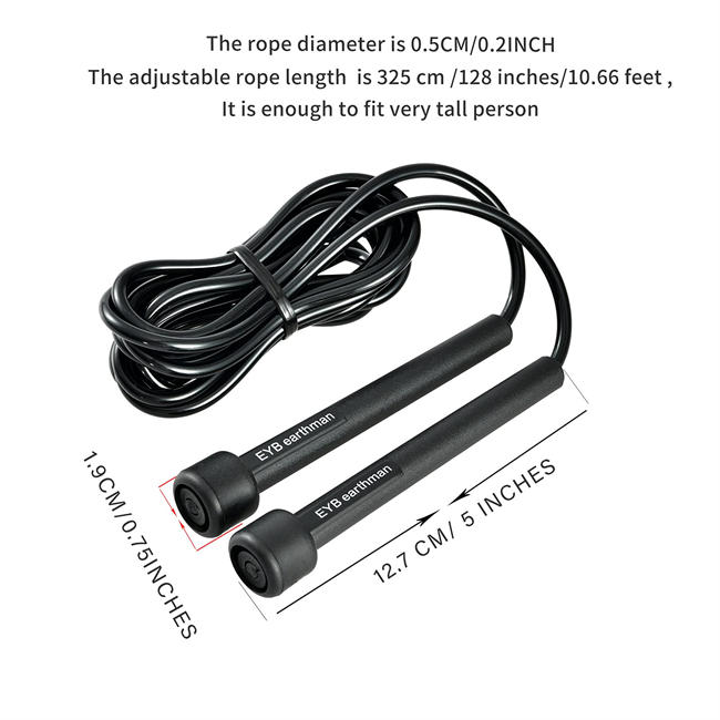 Adult & Kids Light Weight Magic Adjustable Jump Ropes Skipping Rope Speed Jumping Rope Workout Jump Rope Skip Rope Fitness rope Exercise Rope Jump Gym Speed Jump Rope for Aerobic Exercise Like Speed Training Extreme Jumping Endurance Training MMA Cross-fi