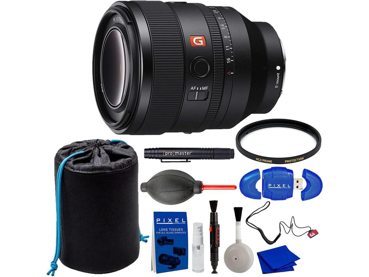 Sony FE 50mm F1.2 GM (SEL50F12GM) Full-Frame Lens Bundle