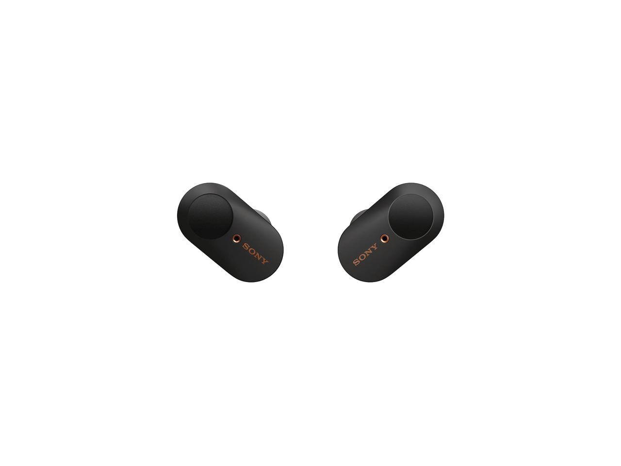 Sony WF-1000XM3 Industry Leading Noise Canceling Truly Wireless Earbuds (Black)