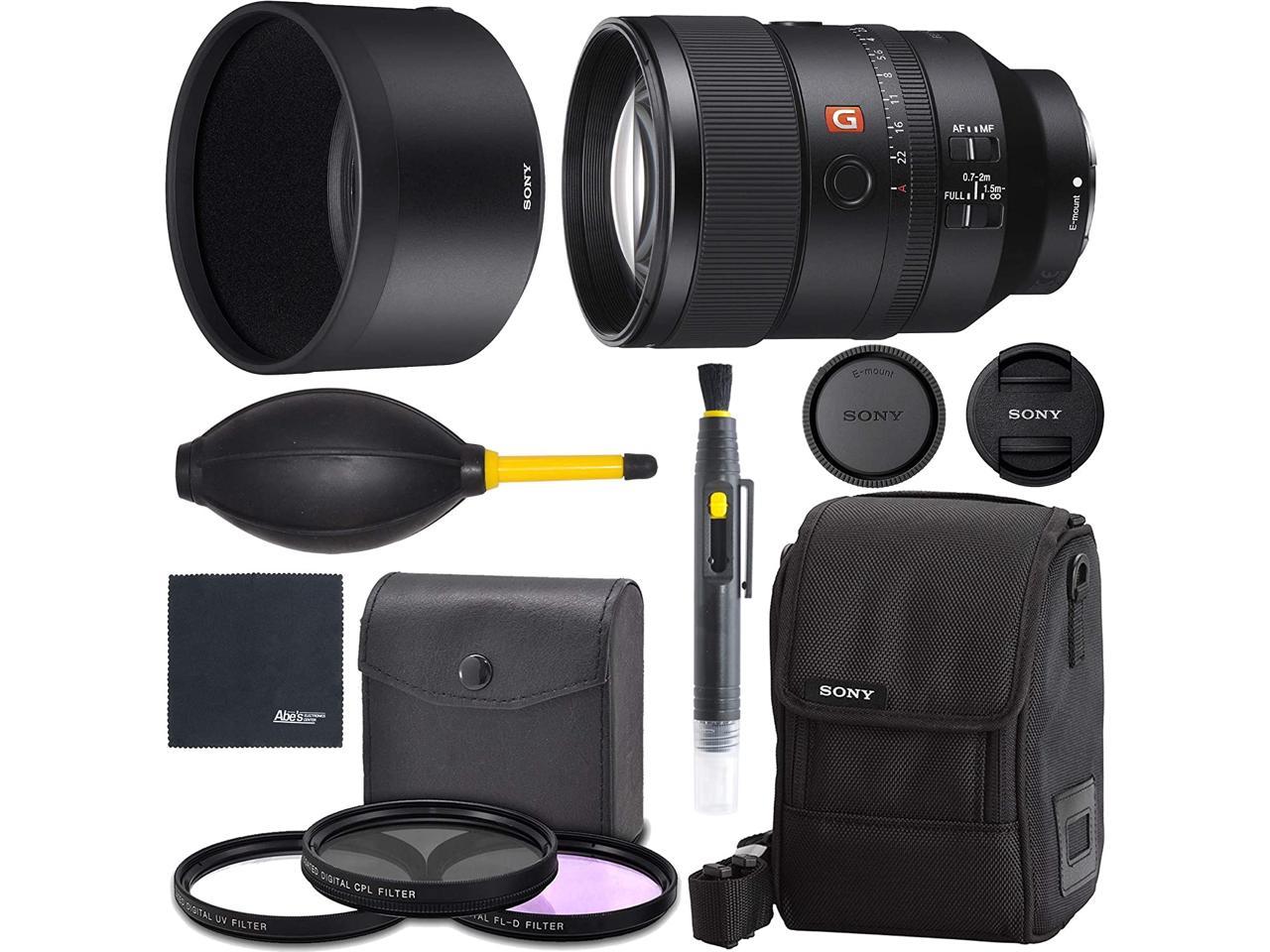 Sony FE 135mm f/1.8 GM: Lens (SEL135F18GM) + AOM Starter Bundle - International Version