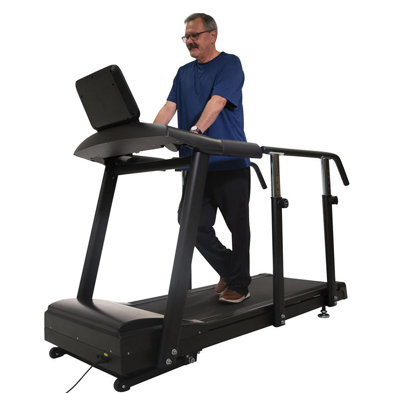 RehabMill Afforable Rehabilitaion Treadmill with Elevation and Adjustable Long Heandrails