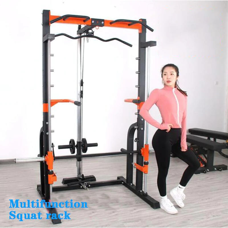 Smith machine squat rack consumer and commercial gym training equipment